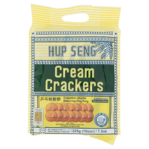 HUP SENG PING PONG CREAM CRACKERS 225G