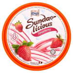 KINGS SUNDAELICIOUS STRAWBERRY 800ML