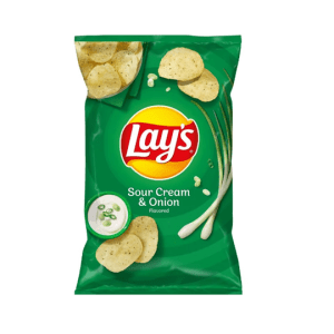 LAYS SOUR CREAM N ONION 170G