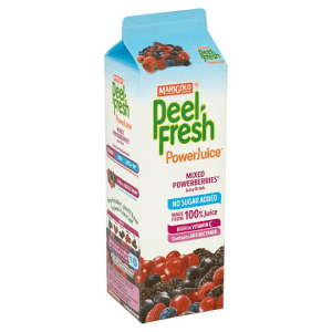 MARIGOLD PEEL FRESH POWERJUICE MIXED POWERBERRIES JUICE DRINK 1L