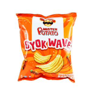 MISTER POTATO SYOK WAVE BBQ 55G