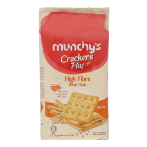 MUNCHYS CRACKER HI FIBRE WHOLEGRAIN 300G