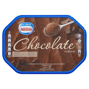 NESTLÉ ICE CREAM CHOCOLATE FLAVOUR 1.5L