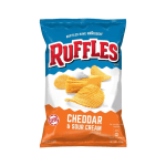 RUFFLES CHEDDAR N SOUR CREAM 170G