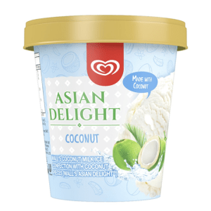 WALL'S ASIAN DELIGHT SELECTION COCONUT ICE CREAM 705ML TUB