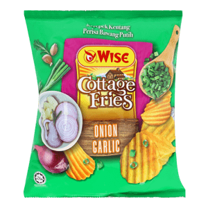 WISE COTTAGE FRIES ONION GARLIC 60G