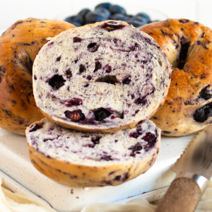 blueberry bagel
