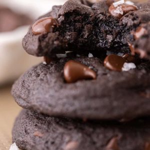 dark chocolate cookie